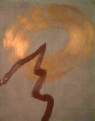 Painting titled "Breakthrough", Robert Cicione, Artist